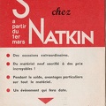 Soldes chez Natkin - 1961(CAT0329)