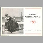 Papiers photographiques (Agfa) - ~ 1950(CAT0492)