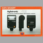 Agfatronic, une gamme complète de flashes (Agfa) - 1976(CAT0516)