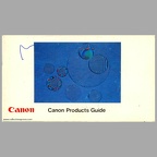 Products Guide (Canon) - 3.1975(CAT0552)
