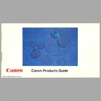 Products Guide (Canon) - 11.1975(CAT0560)