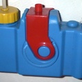 Gourde plastique<br />(bleu, rouge)<br />(GAD0226)