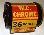 Dérouleur de papier toilette en forme de pellicule W.C. Chrome(GAD0788)
