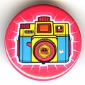 Badge : Lomography, appareil coloré(GAD0868)