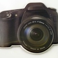 Etiquette de bagage photo Canon EOS 50D(GAD1019)