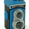 Rock'n Roll, mini réflex bi-objectif<br />(bleu)<br />(GAD1389)