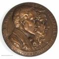 Médaille : Niépce et Daguerre<br />(Ø = 68 mm)<br />(GAD1499)