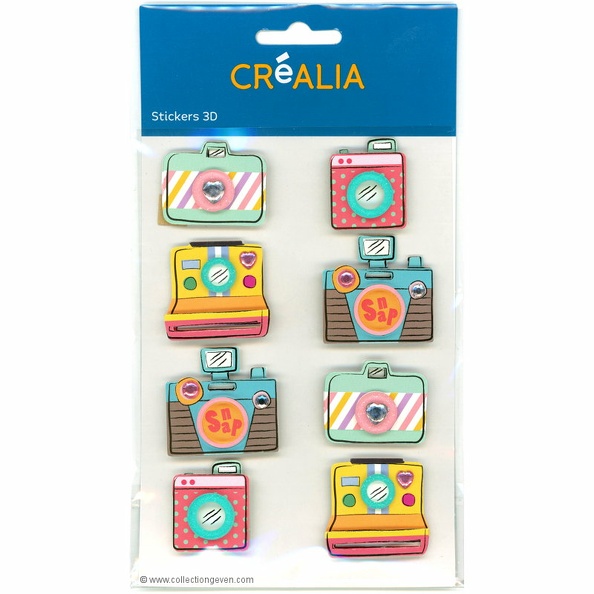 Stickers 3D Créalia(GAD1522)