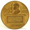 Médaille : Niépce et Daguerre<br />(Ø = 50 mm, dorée)<br />(GAD1529)