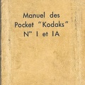 Pocket Kodaks N° 1 et 1A (Kodak)<br />(MAN0023)