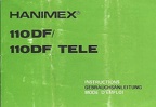 Notice : 110DF, 110DF Télé (Hanimex)(MAN0112)