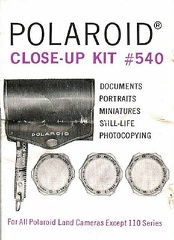 Close-Up Kit #540 (Polaroid)(MAN0252)