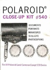 Close-Up Kit #540 (Polaroid)(MAN0252)