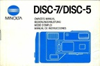 Disc-7 / Disc-5 (Minolta)(MAN0379)