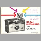Instamatic 104 (Kodak) - 1965(MAN0389)