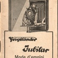 Notice : Jubilar 1:9 (Voigtländer) - 1931<br />(MAN0481)