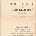 Roll-Box (Balda) - 1935<br />(MAN0483)
