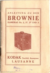 Brownie N° 2, 2A, 2C et 3 (Kodak)(MAN0575)