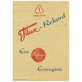 Notice Filux-Rekord (Abstoss) - 1947<br />(MAN0605)