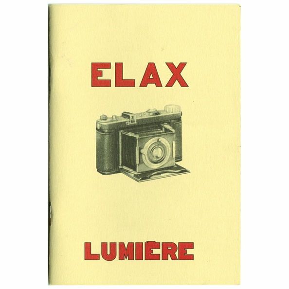 Notice : Elax (Lumière)(MAN0633)