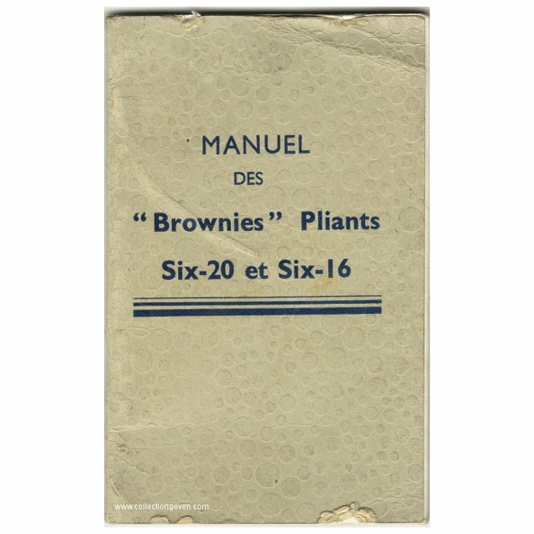 Brownies Pliants Six-20 et Six-16 (Kodak)(MAN0650)