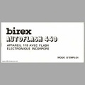 Autoflash 440 (Birex)<br />(MAN0679)