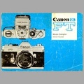 FT QL (Canon) - 1971<br />(fr)<br />(MAN0720)