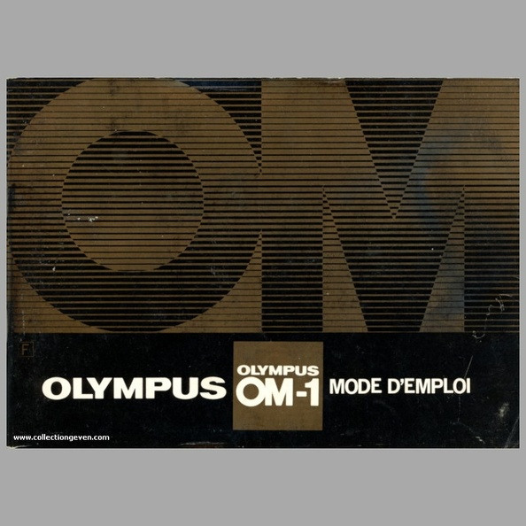 OM-1 (Olympus) - 1977(français)(MAN0727)