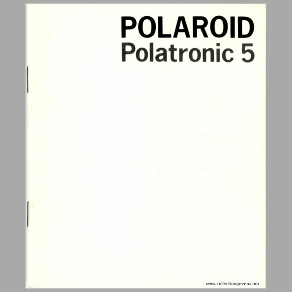 Polatronic 5 (Polaroid) - 1980(réf. #2390)(MAN0749)