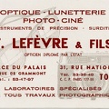 Carte de visite : F. Lefèvre & Fils, Tours<br />(NOT0106)