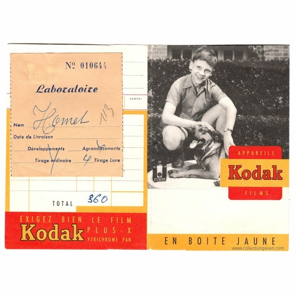 _double_ Pochette : Kodak(-)(NOT0293a)