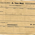 Pochette : A. Van Moé - 1947(A. Van Moé, -)(NOT0358)