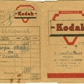 Pochette : Produits Kodak(V. Chevodonnat, Riom)(NOT547)
