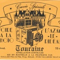 Etiquette de vin de Touraine(NOT0557)