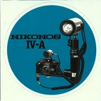 Autocollant : Nikonos IV-A(NOT0559)