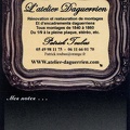 Marque-page : L'atelier Daguerrien(NOT0612)
