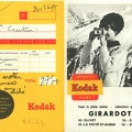 Pochette : Kodak(Girardot, Olivet)(NOT0641)