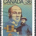 Timbre : G.-E. Desbarats et W.Leggo (Canada) - 1987(PHI0013)