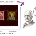 Env. 1er jour : 100 ans de la naissance de George Eastman - 1954(PHI0042)
