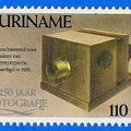 Timbre : chambre daguerrienne (Suriname) - 1989<br />(PHI0054)