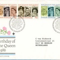 C. P. 1<sup>er</sup> jour : the sixtieth birthday of her Majesty The Queen<br />(PHI0226)