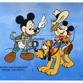 Timbre : Mickey photographe, Ferdie et Pluto<br />(PHI0317)