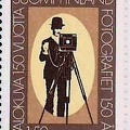 Timbre : 150 ans de la photographie (Finlande) - 1989<br />(PHI0363)