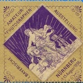 Vignettte : Nürnberg - 1898<br />(violet)<br />(PHI0383)
