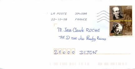 Enveloppe : Niépce et Daguerre(PHI0476)