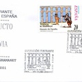 Env. 1<sup>er</sup> jour : Exp. Itinerante Historia de España (Espagne) - 2001<br />(PHI0500)