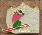 Fujicolor, ski(PIN0049)