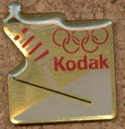 Albertville, 1992 (Kodak)(saut à ski)(PIN0244)