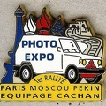 Expo Photo / 1er rallye Paris Moscou Pékin / Equipage Cachan(PIN0578)