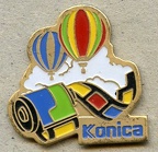 Konica, montgolfières(PIN653)